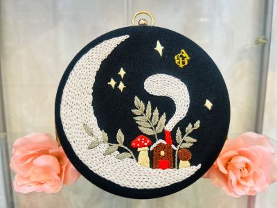 Tas Clucth Moon - Black