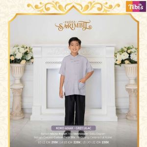 FAIDAA KOKO ANAK GREY LILAC L8 L10 L12