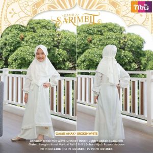 GAMILA GAMIS ANAK BROKEN WHITE P9 P11