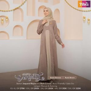 KHAWLA GAMIS RUSTIC BROWN L