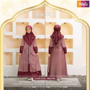IFFA GAMIS ANAK BRICK RED P7
