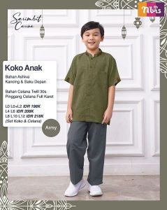 CARINA KOKO ANAK ARMY L8 L10
