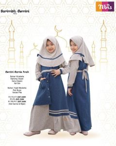 GEMINI GAMIS ANAK NAVY P5