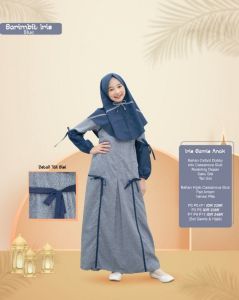 IRIS GAMIS ANAK BLUE P11