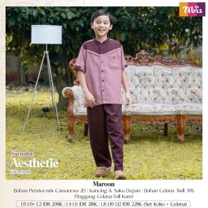 AESTHETIC KOKO ANAK MAROON  L6