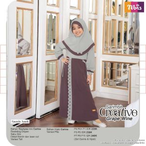 CREATIVE GAMIS ANAK GRAPE WINE P9 P11
