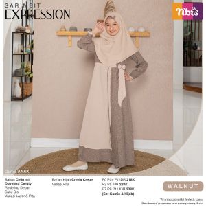 EXPRESSION GAMIS ANAK WALNUT 