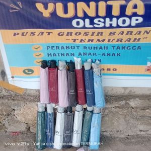 PAYUNG UV TOMBOL