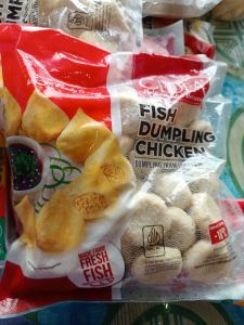 Cedea fish dumpling chicken