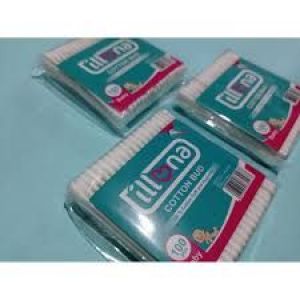 COTTON BAD BAYI ILLONA HIJAU 100PCS