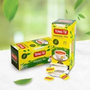 TONG TJI KOTAK JASMINE TEA KUNING ISI 25