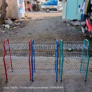 RAK PIRING 3 SUSUN WARNA