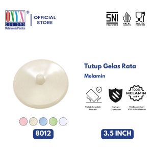TUTUP GELAS RATA 3.5 PUTIH 8012S ONYX SEIV