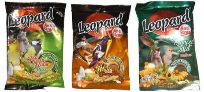 LEOPARD PAKAN BURUNG
