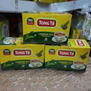 TONG TJI KOTAK JASMINE TEA KUNING ISI 15