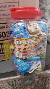 POP CHOCO CAR TOPLES