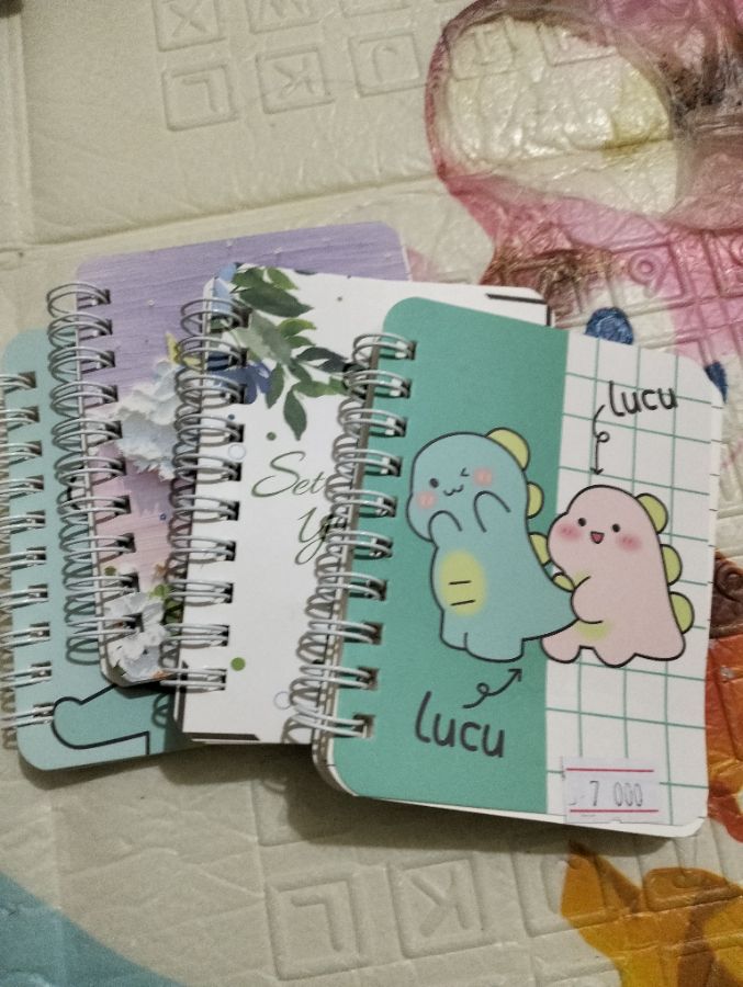 Buku catatan kecil lucu