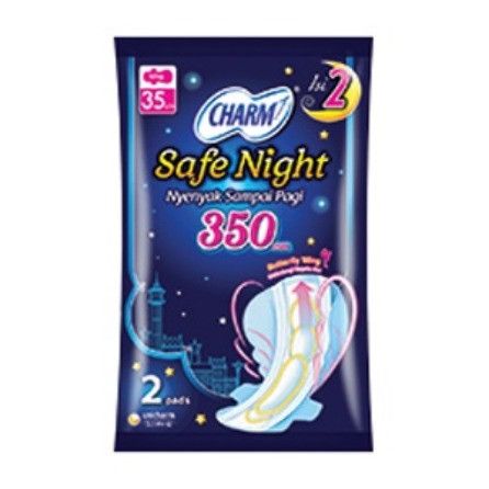 CHARM SET WING SAFE NIGHT 350MM 2PAD