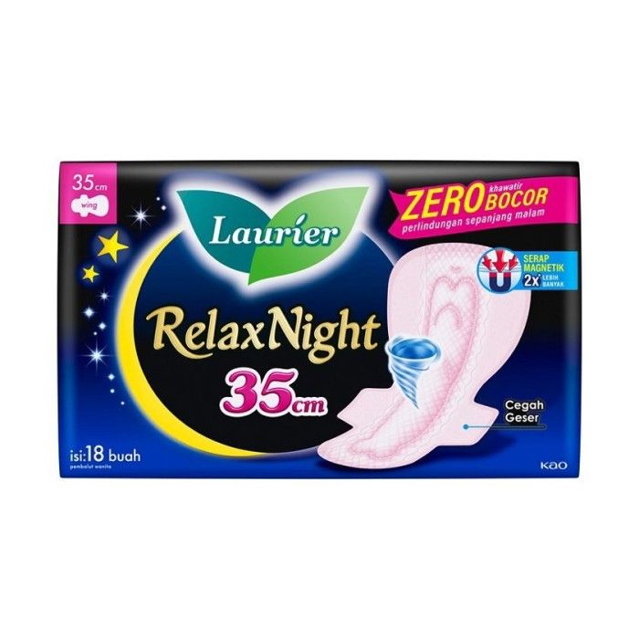 LAURIER BAG WING RELAX NIGHT 35CM 6PAD