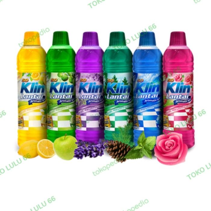 SOKLIN LANTAI BOTOL 400ML ALL VARIAN