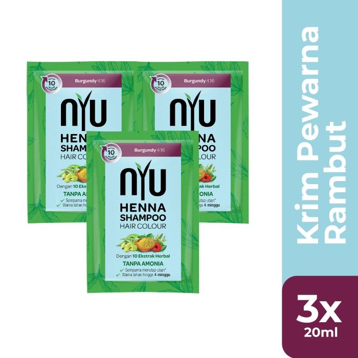 NYU HAIR COLOR BOX 4X20ML