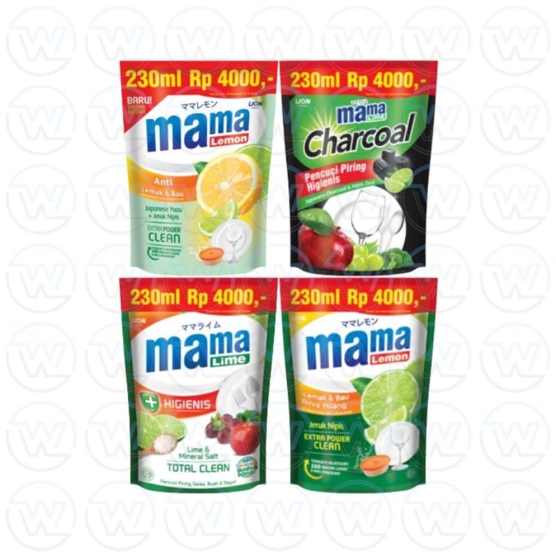 MAMA LEMON E4.000 230ML ALL VARIAN