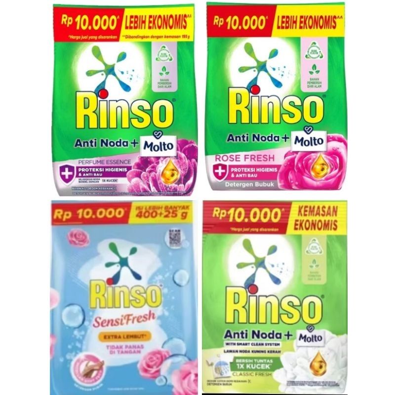 RINSO BUBUK E10.000 380G 1/12 ALL VARIAN