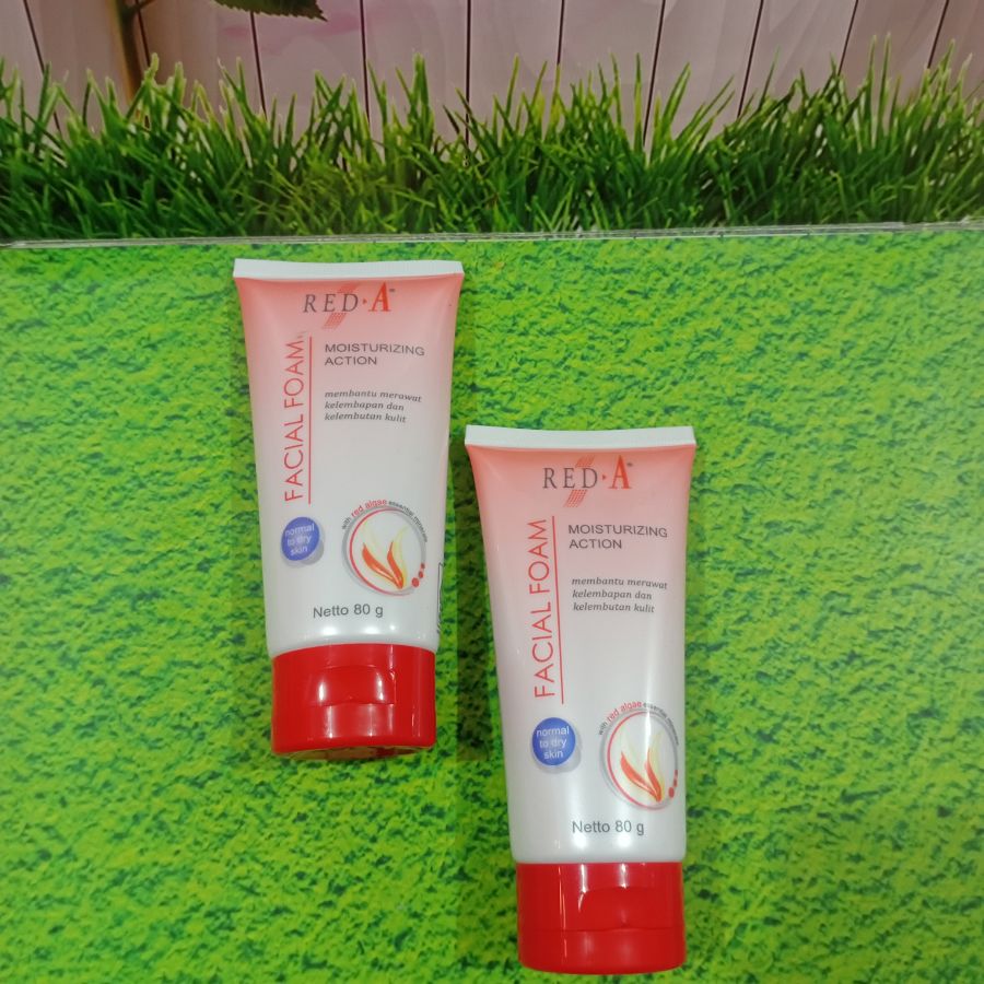RED A Facial foam moisturizing action