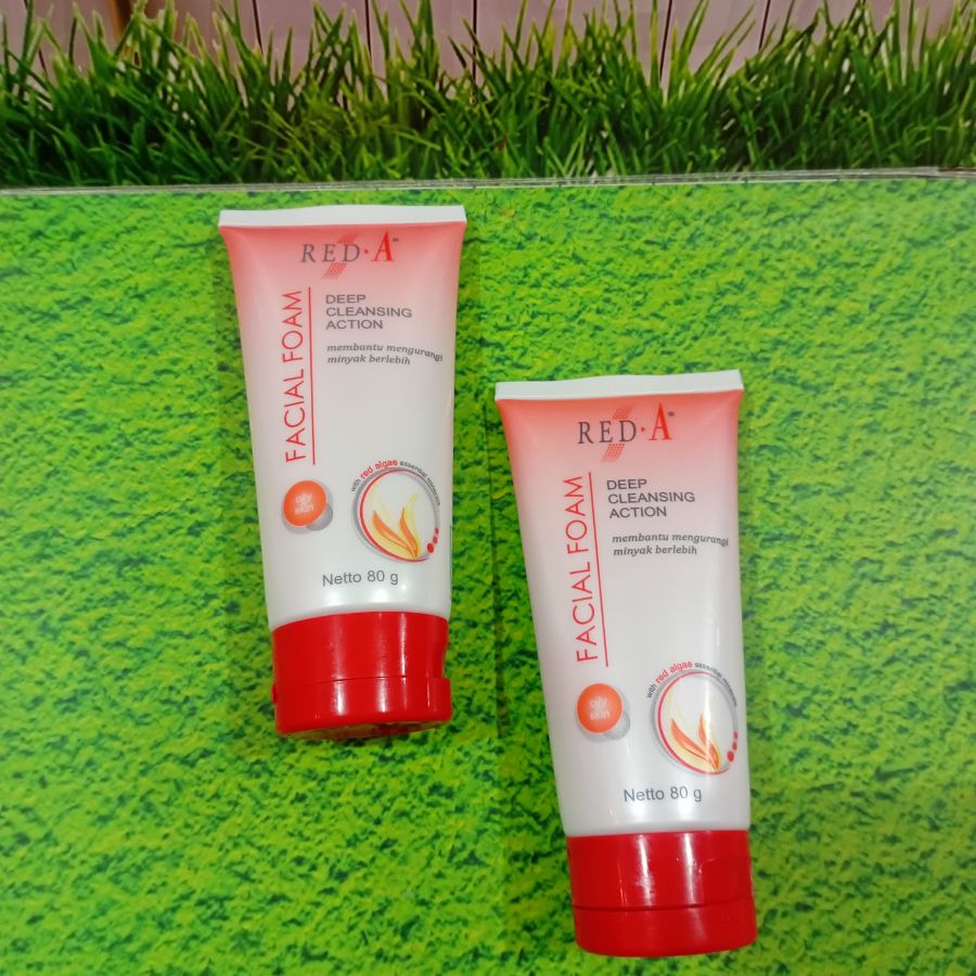 RED A Facial Foam Deep cleansing action