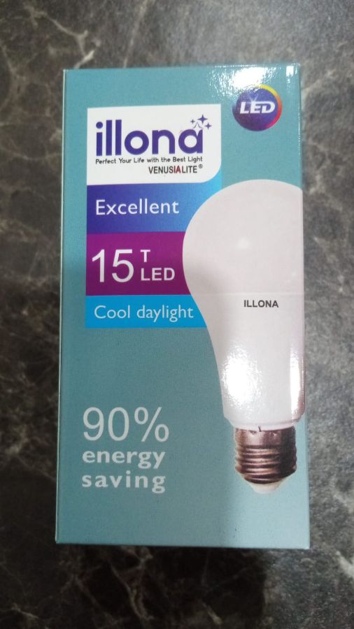 LAMPU ILLONA LED T 15 WATT