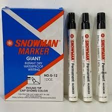 SPIDOL PERMANENT MARKER 1X12