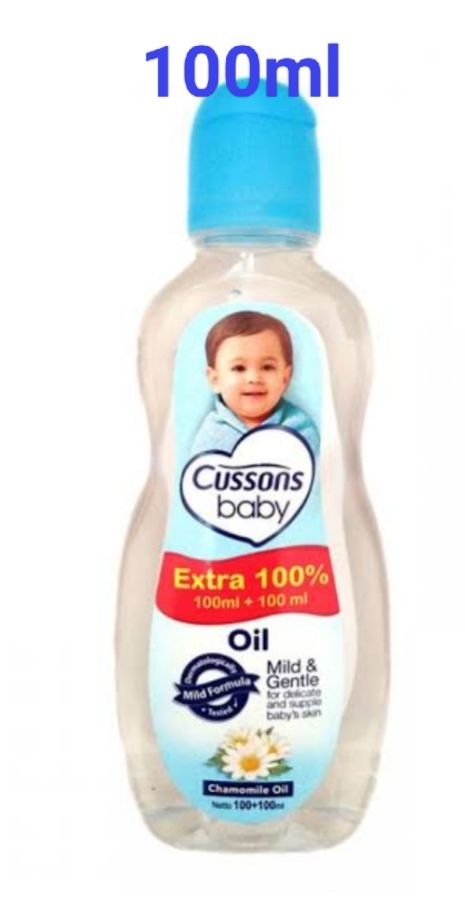 OIL CUSSONS BABY BIRU 100ml