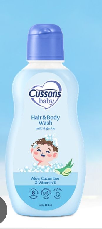 Body wash CUSSONS BABY BIRU