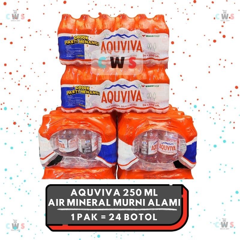 AQUVIVA BOTOL 250ML 1/24