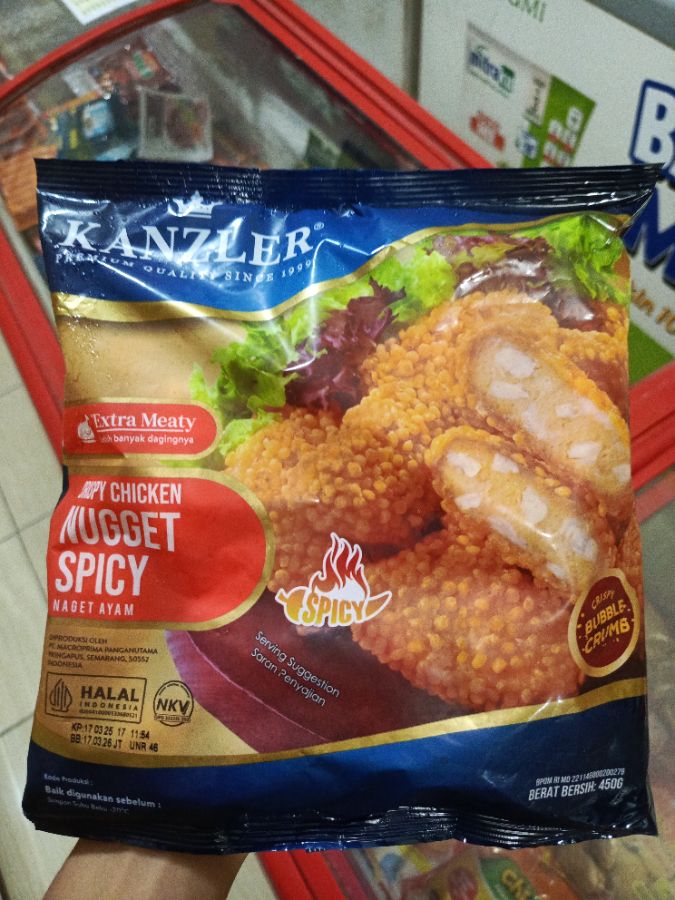 Kanzler Cryspy Spicy Chicken Nugget 450gr