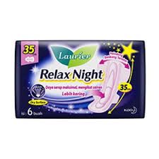 LAURIER BAG WING RELAX NIGHT 35CM 6PAD