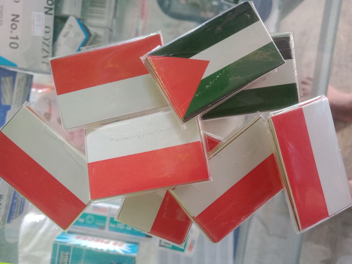 Stiker palestina/indonesia