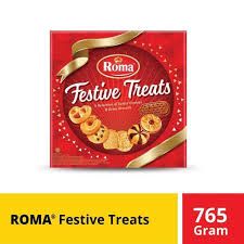 ROMA FESTIVE TREATS KALENG 765G