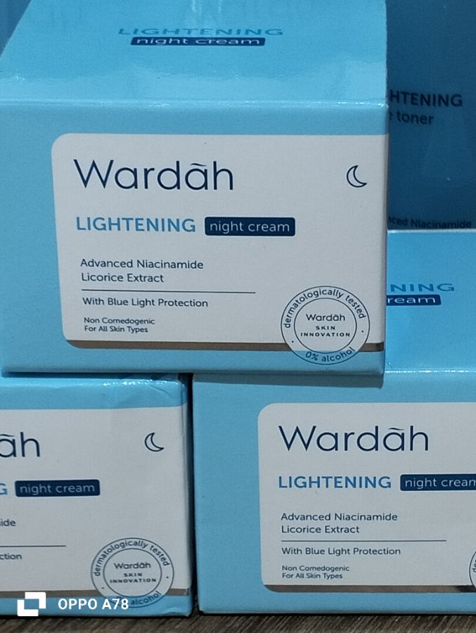 WARDAH NIGHT CREAM POT