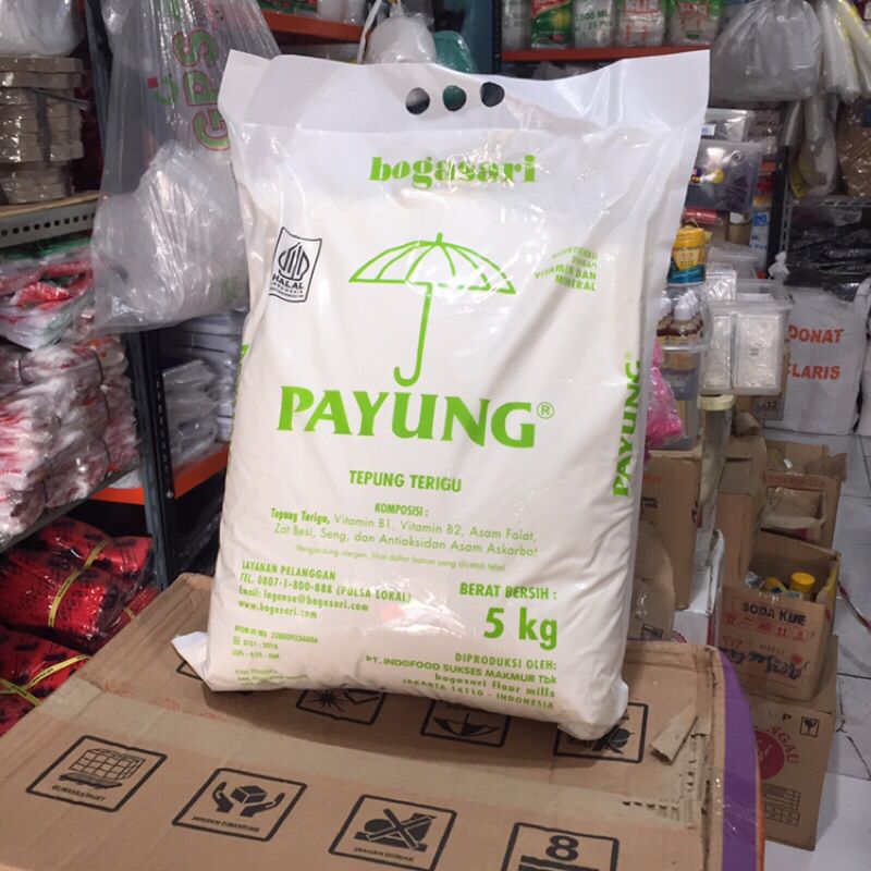 TERIGU PAYUNG KEMASAN 5KG