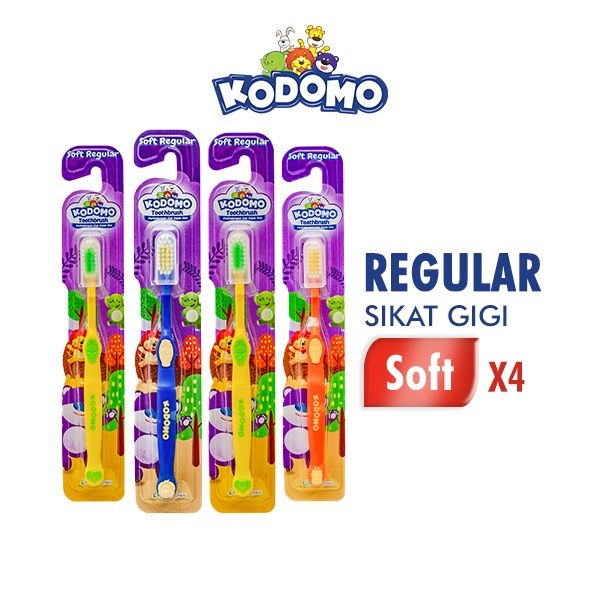 Kodomo sikat gigi soft reguler