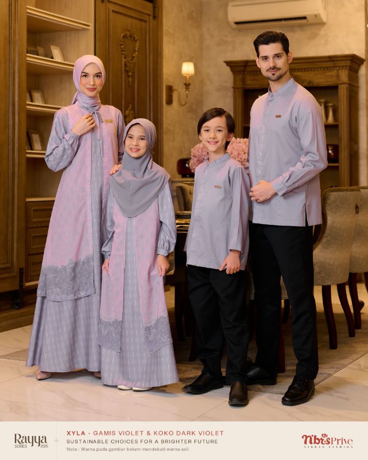 Xyla Gamis Violet