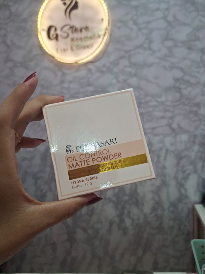 Purbasari TWC oil control matte powder (cream)