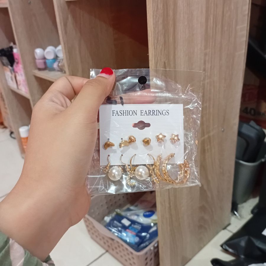 Anting Fashion Earrings star