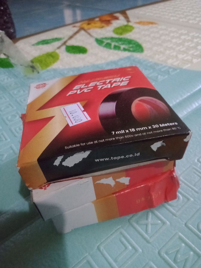 Lakban listrik besar / electrik PVC tape