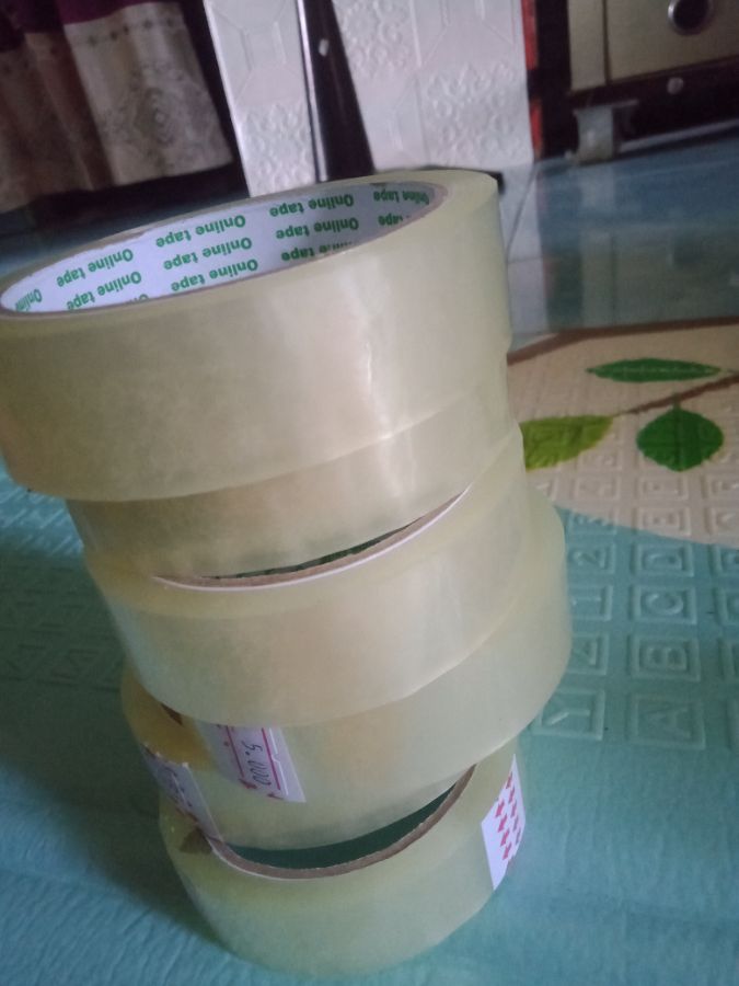 Lakban bening janur 1 inci