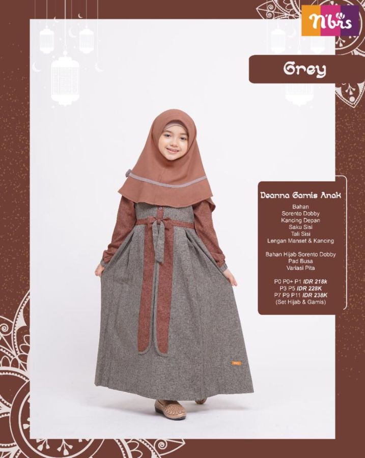 DEANNA GAMIS ANAK GREY P5