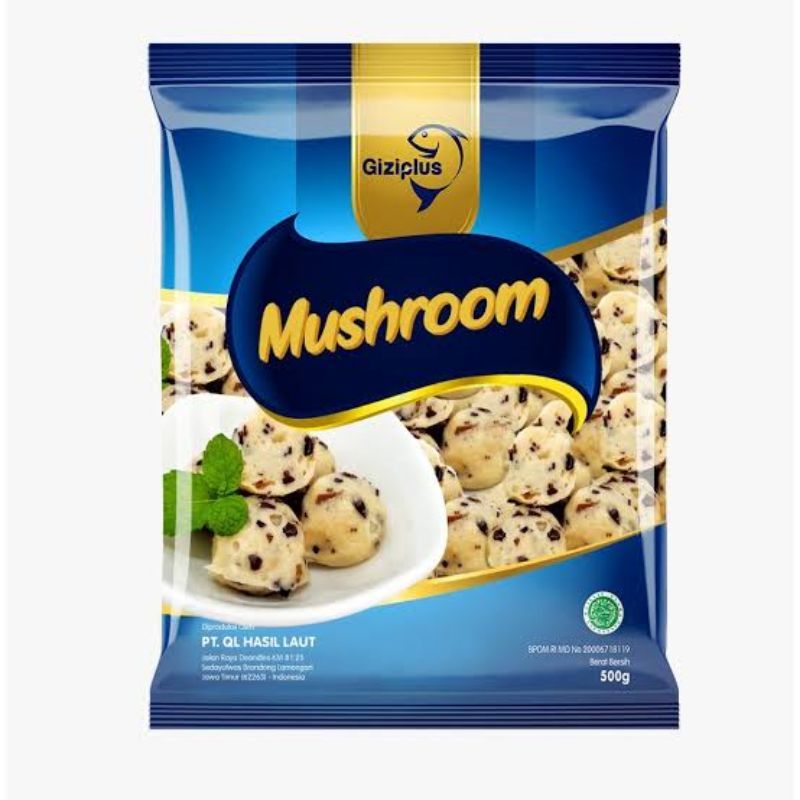 Mushroom Fish Ball Giziplus 500 gr