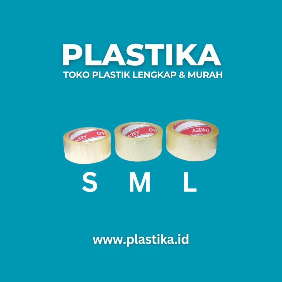 Lakban Tape Isolasi Okey 85 (L) SMK