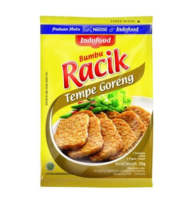 Bumbu Racik Indofood 20 gr Tempe Goreng